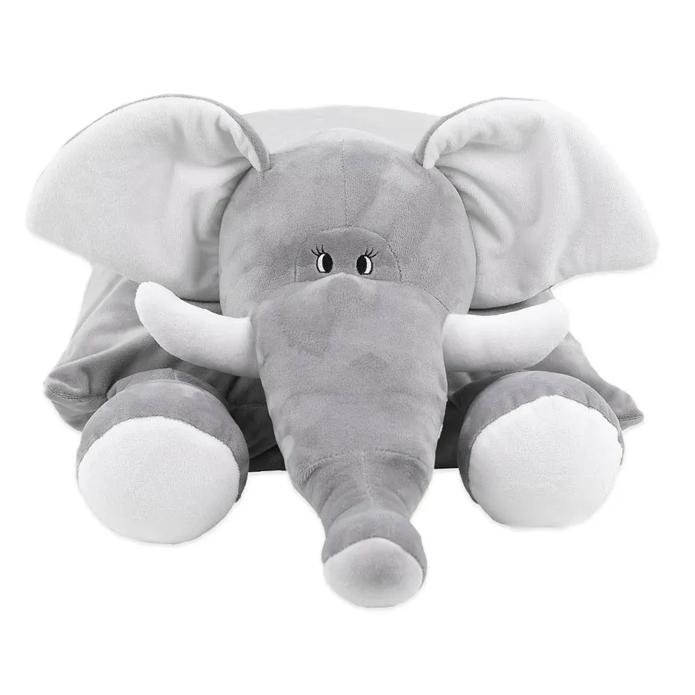 Fronha Encantada Elefante Fofante s/ Travesseiro