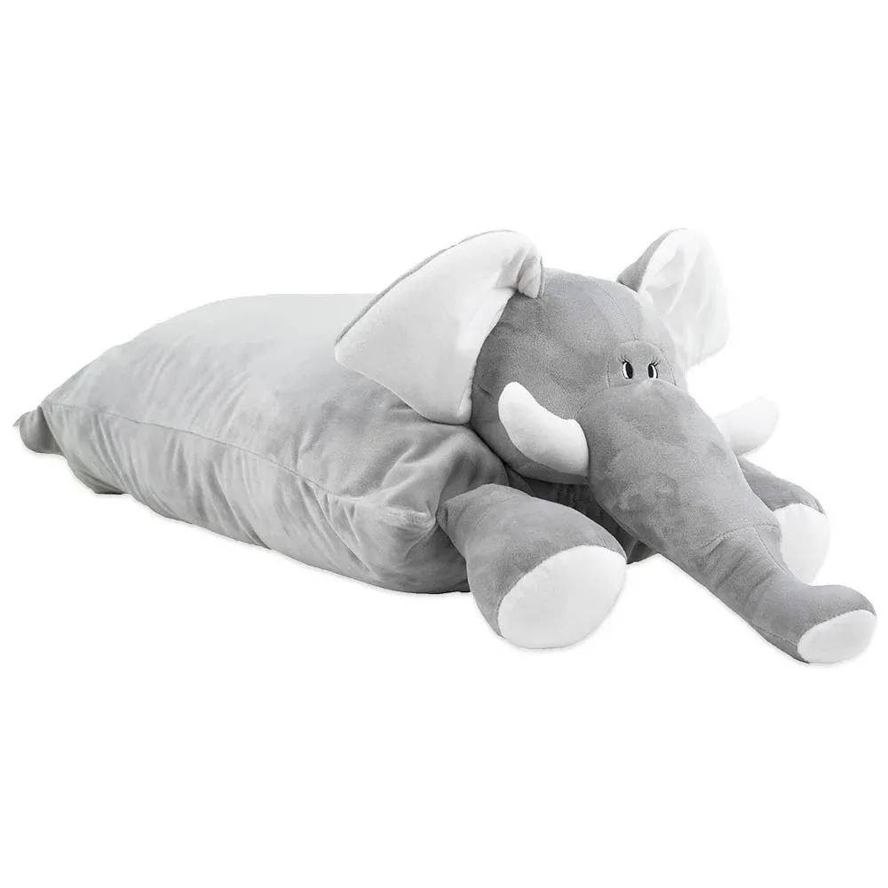 Fronha Encantada Elefante Fofante s/ Travesseiro