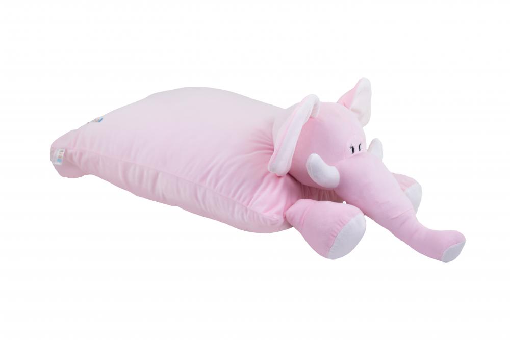 Fronha Encantada Elefante Fofante s/ Travesseiro